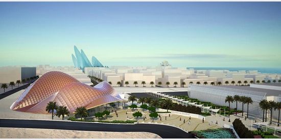 福斯特的“上海展览馆”在阿联酋重建