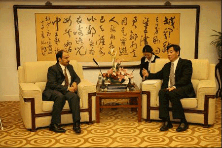 外交部副部长翟隽会见沙特协商会议沙中友好委员会主席萨利姆