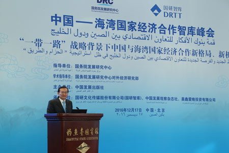 外交部副部长张明出席中国－海湾国家经济合作