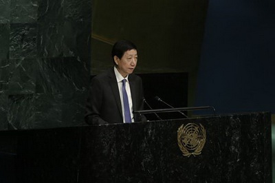 常驻联合国副代表吴海涛大使在第71届联大全会关于巴勒斯坦问题和中东局势的发言