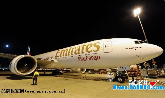 阿联酋航空货运部新增香港——成功开通迪拜货运航线