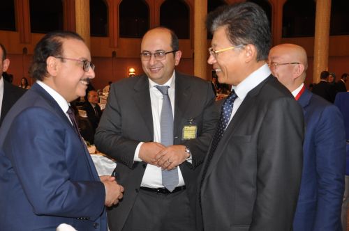 韩兵公参出席开罗信息与通讯技术展览会
