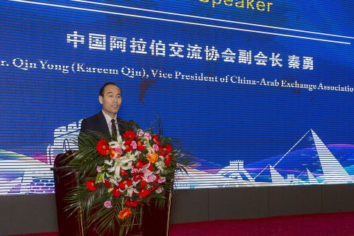 秦勇在中阿友谊城项目启动仪式暨中阿经贸投资合作论坛筹备大会上的讲话（全文）