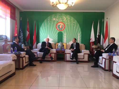 秦勇李明陈鑫辉会见法国议员、欧盟社区主席纳米·凯羌
