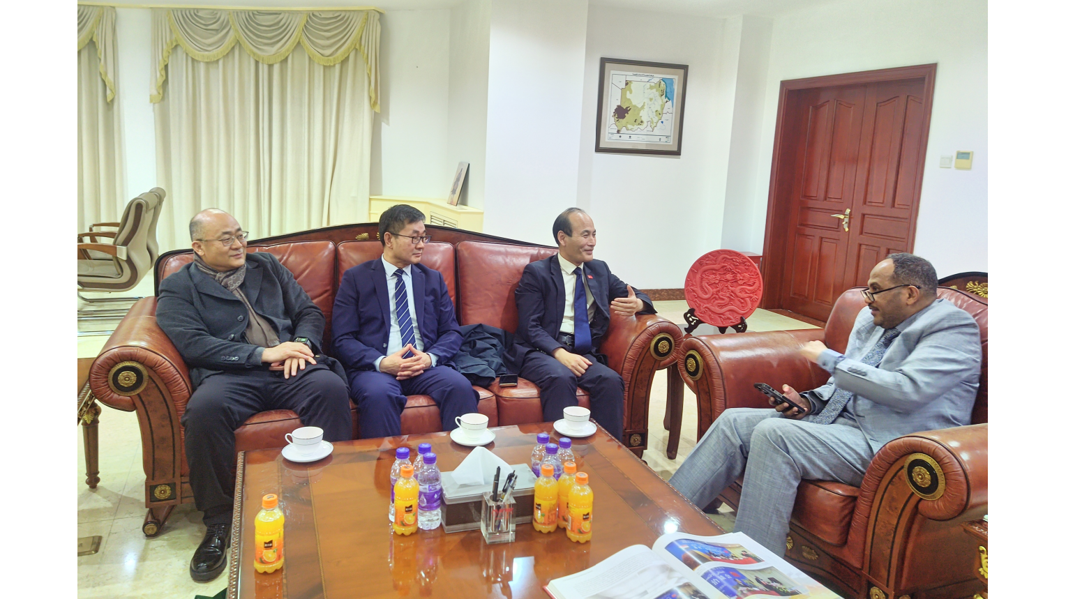 中阿网拜会苏丹共和国驻华大使，敲定三大合作重点